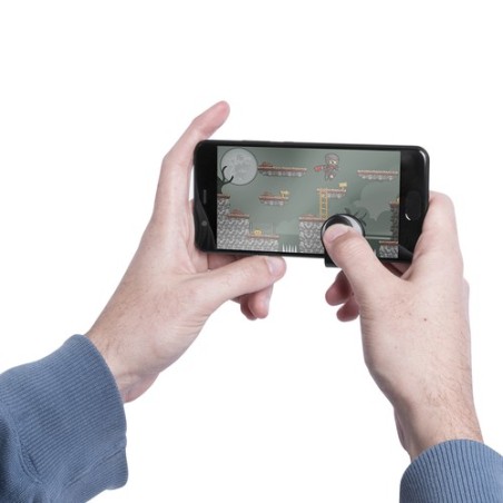 Bloqueur Webcam Personnalisé Joystick Maint Couleurs : gris marquage laser ultra précis