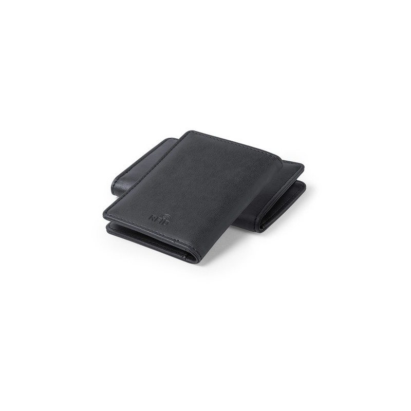 Porte-Cartes Élégant Personnalisé avec Sécurité RFID - Brigit Matières : PU Couleurs : noir