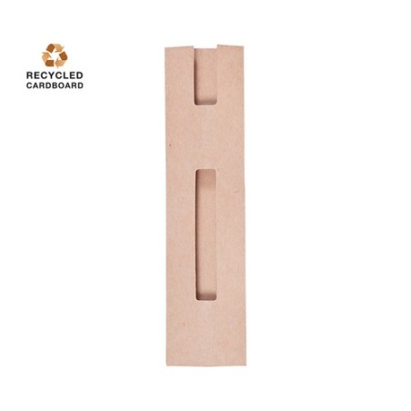 Étui Stylo Publicitaire Éco-responsable en Carton Recyclé - Recycard Matières : carton recyclé personnalisable avec votre logo