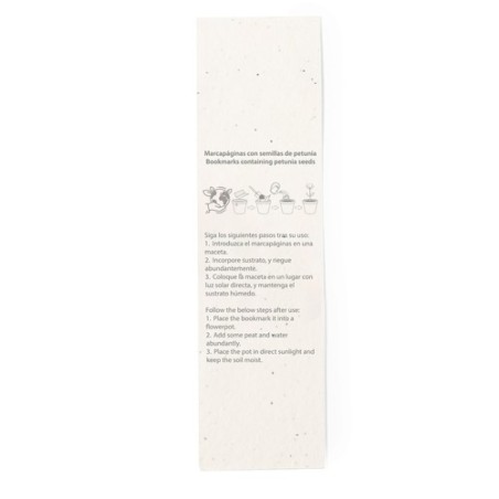 Marque-pages personnalisés ensemencés pas cher Baird Couleurs : blanc marquage laser ultra précis