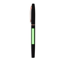 Set personnalisé pas cher de Mobex Matières : aluminium recyclé  Couleurs : noir objet promotionnel éco-responsable