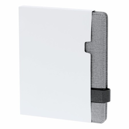 Bloc-notes personnalisé pas cher Arlex Matières : PU Couleurs : gris livraison express 24h 48h