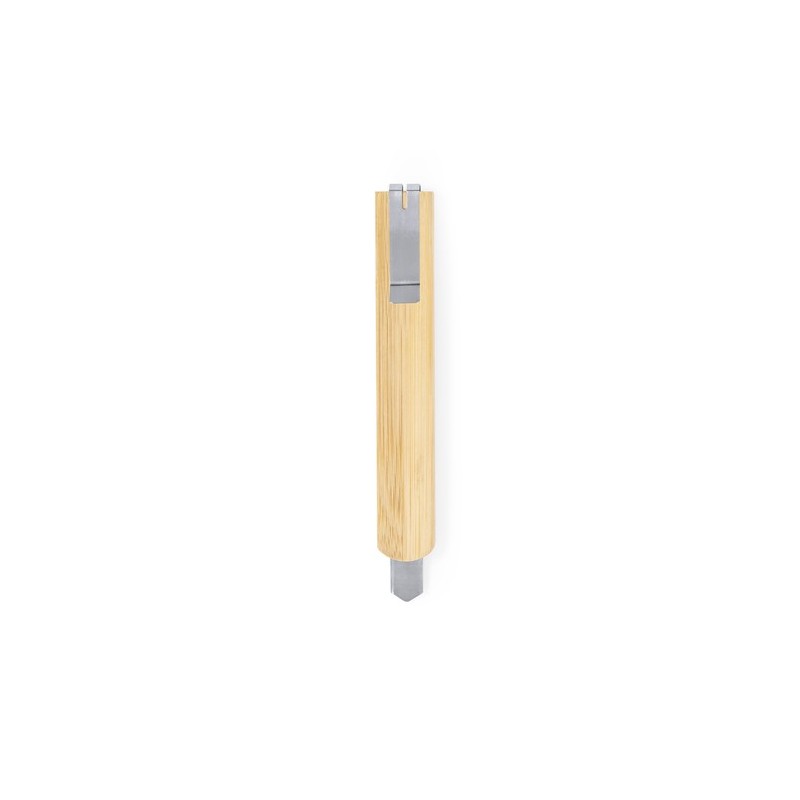 Cutter Éco-responsable Personnalisé pas cher Lirson Matières : bambou marquage laser ultra précis