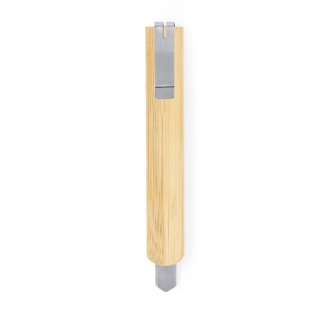 Cutter Éco-responsable Personnalisé pas cher Lirson Matières : bambou marquage laser ultra précis