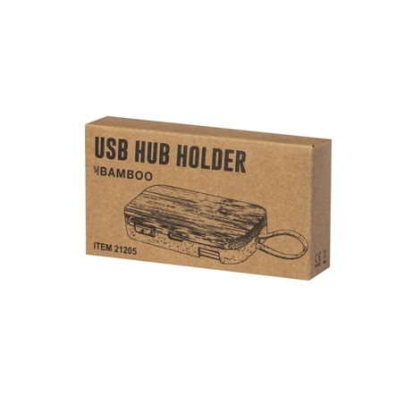 HUB USB Éco-responsable Pratique Personnalisé - Flow Matières : ABS livraison express 24h 48h