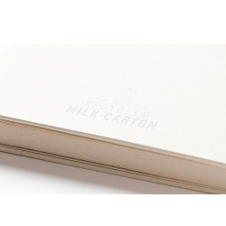 Cahier Éco-responsable Personnalisé à Petit Prix - Edilax Matières : carton de lait recyclé cadeau entreprise pas cher