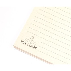 Cahier Éco-responsable Personnalisé à Petit Prix - Edilax Matières : carton de lait recyclé impression haute définition