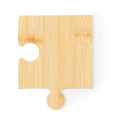 Ensemble Éco-responsable et Design de Sous-Verres Mizar Matières : bambou impression haute définition