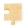 Ensemble Éco-responsable et Design de Sous-Verres Mizar Matières : bambou impression haute définition