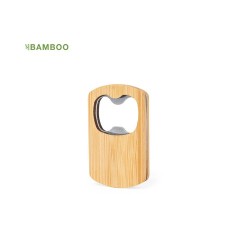 Ouvre-bouteille  en bambou personnalisé - Strol Matières : bambou