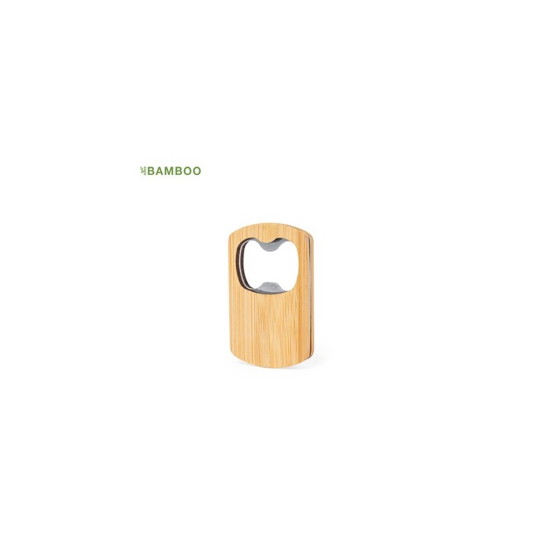 Ouvre-bouteille  en bambou personnalisé - Strol Matières : bambou