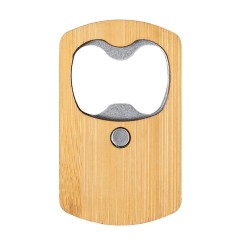 Ouvre-bouteille  en bambou personnalisé - Strol Matières : bambou goodies publicitaire événementiel
