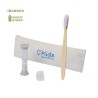 Set Personnalisé de Brosse à Dents Éco-responsable en Bambou Lowchen