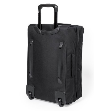Trolley Éco-responsable et Pratique Personnalisé pas cher - Chertan Couleurs : noir Matières : polyester recyclé goodies publici