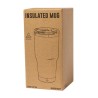 Tasse Isotherme Éco-responsable Personnalisée Thermique - Tobey Couleurs : blanc Matières : acier inoxydable recyclé accessoire 