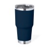 Tasse Isotherme Éco-responsable Personnalisée Thermique - Tobey Couleurs : noir Matières : acier inoxydable recyclé objet public