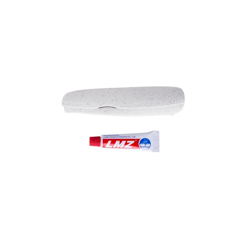 Set de Brosse à Dents Éco-responsable, Pratique et Personnalisé Amondo Couleurs : naturel