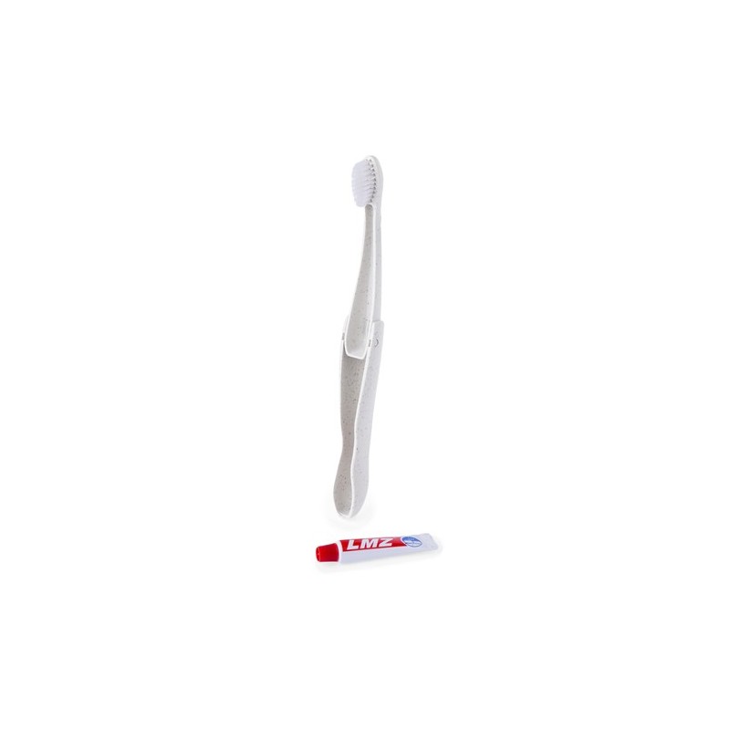 Set de Brosse à Dents Éco-responsable, Pratique et Personnalisé Amondo Couleurs : naturel cadeau entreprise pas cher