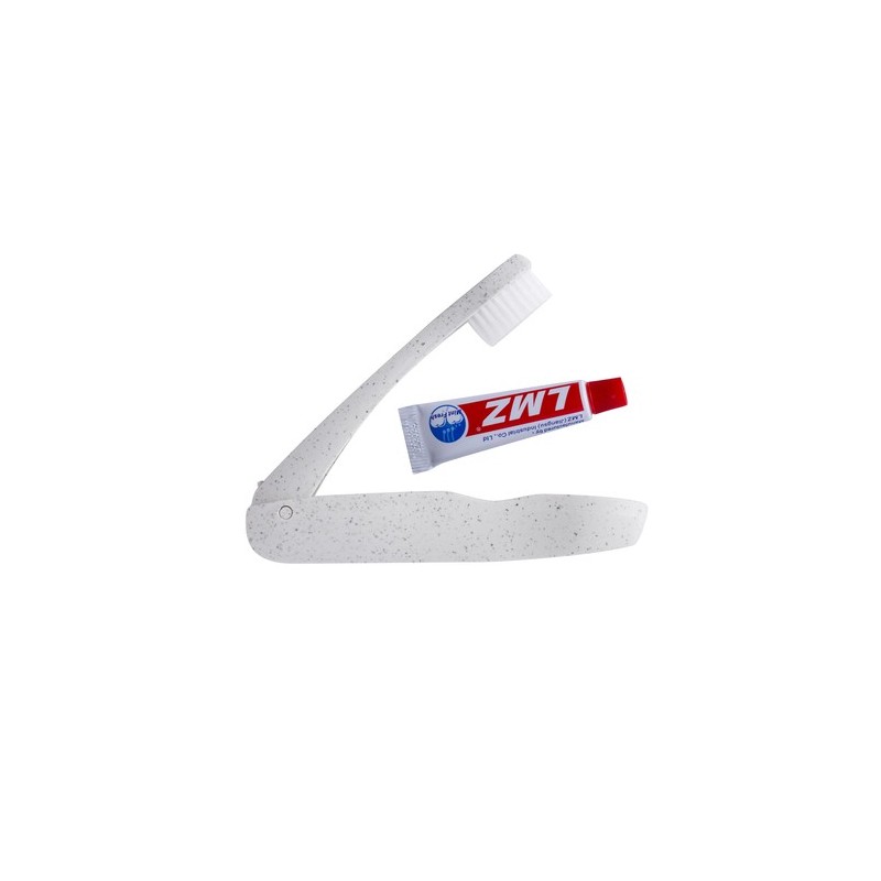Set de Brosse à Dents Éco-responsable, Pratique et Personnalisé Amondo Couleurs : naturel goodies publicitaire événementiel