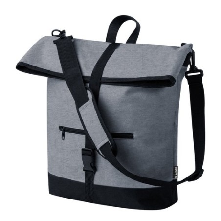 Sac Éco-Responsable Personnalisé de Vélo pas cher Hulken Couleurs : gris Matières : polyester recyclé impression haute définitio