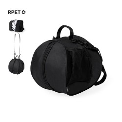 Sac Éco-responsable Personnalisé et Fonctionnel à Ballon Lafin pas cher Couleurs : noir Matières : polyester recyclé 2
