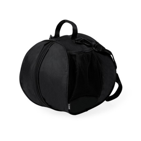 Sac Éco-responsable Personnalisé et Fonctionnel à Ballon Lafin pas cher Couleurs : noir Matières : polyester recyclé goodies pub