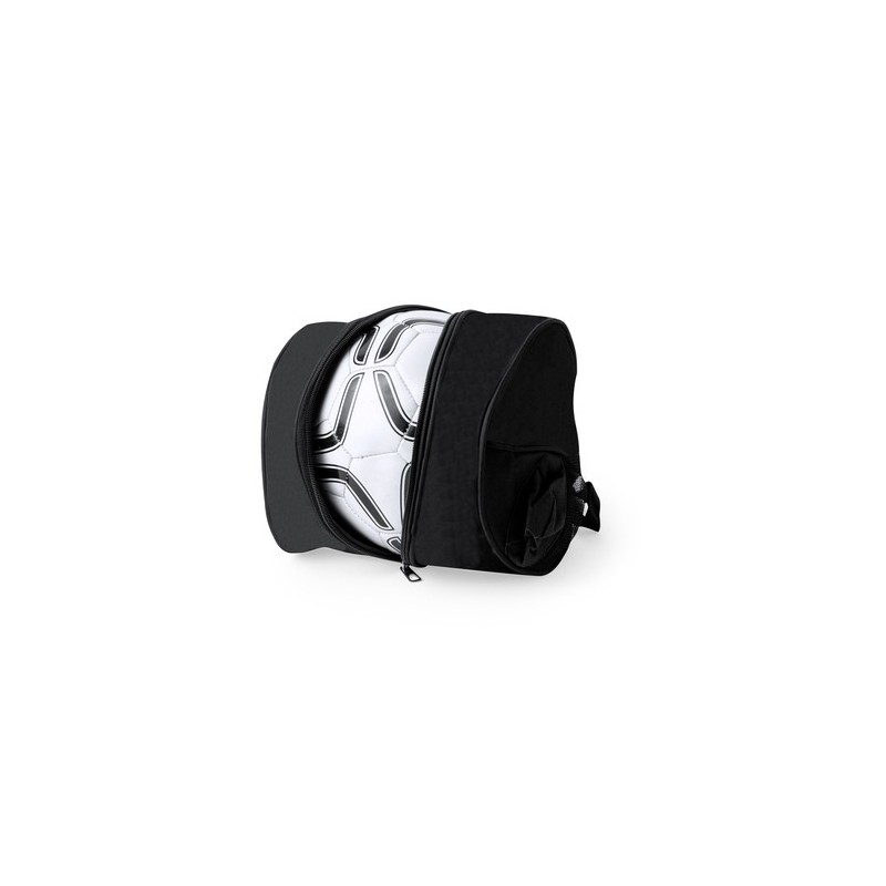 Sac Éco-responsable Personnalisé et Fonctionnel à Ballon Lafin pas cher Couleurs : noir Matières : polyester recyclé impression 