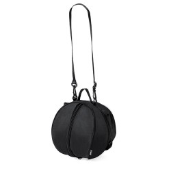 Sac Éco-responsable Personnalisé et Fonctionnel à Ballon Lafin pas cher Couleurs : noir Matières : polyester recyclé marquage la