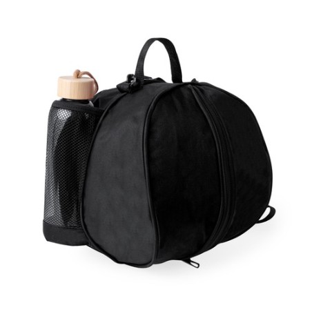 Sac Éco-responsable Personnalisé et Fonctionnel à Ballon Lafin pas cher Couleurs : noir Matières : polyester recyclé livraison e