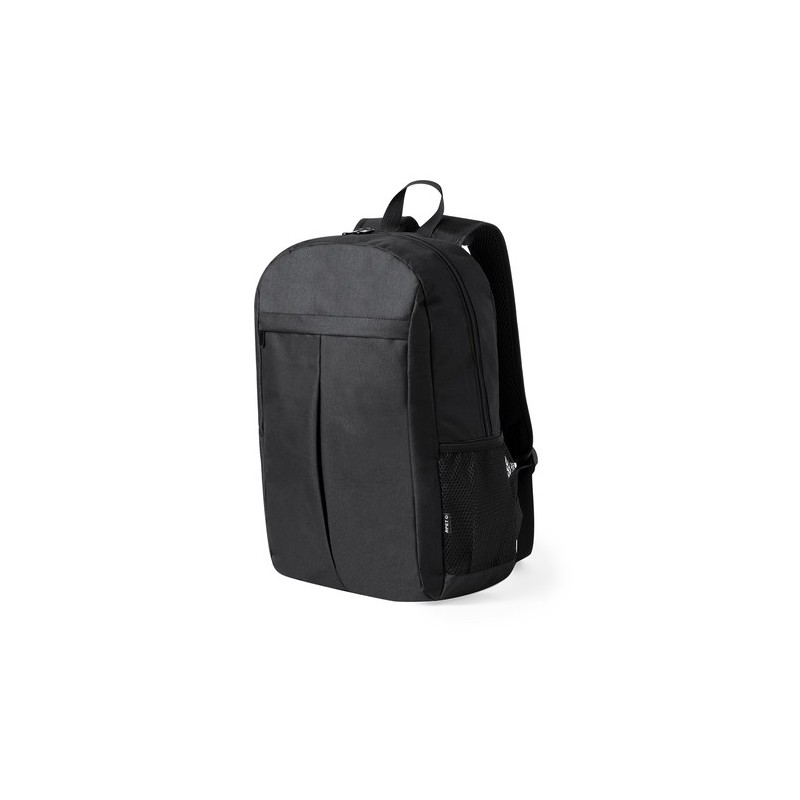 Sac à Dos Personnalisé pas cher pour Événements - Amurax Couleurs : noir Matières : polyester recyclé cadeau entreprise pas cher