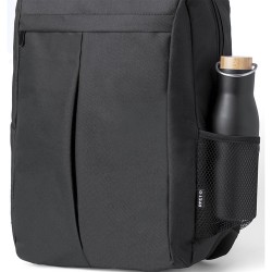 Sac à Dos Personnalisé pas cher pour Événements - Amurax Couleurs : noir Matières : polyester recyclé impression haute définitio