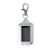 Porte-Clés Éco-responsable Pratique Personnalisé avec Lampe Eluxo Couleurs : argenté