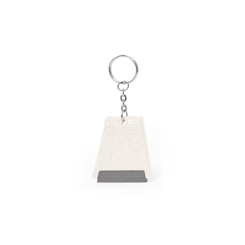 Porte-Clés Éco-responsable Pratique Gratte-Glace Ucko Matières : polystyrène (PS) Couleurs : naturel