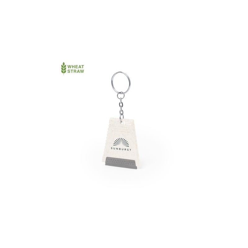 Porte-Clés Éco-responsable Pratique Gratte-Glace Ucko Matières : polystyrène (PS) Couleurs : naturel personnalisable avec votre 