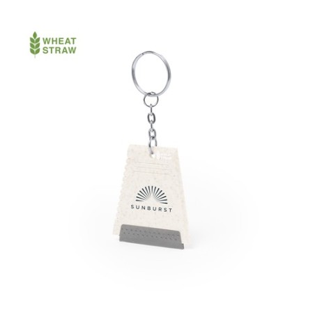 Porte-Clés Éco-responsable Pratique Gratte-Glace Ucko Matières : polystyrène (PS) Couleurs : naturel personnalisable avec votre 