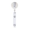 Porte Badge Éco-responsable Personnalisé - Alikra pas cher Matières : bambou Couleurs : naturel marquage laser ultra précis