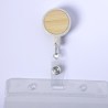 Porte Badge Éco-responsable Personnalisé - Alikra pas cher Matières : bambou Couleurs : naturel livraison express 24h 48h