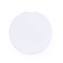 Badge Personnalisable Éco-responsable pour Entreprises - Varek Couleurs : blanc
