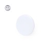 Badge Personnalisable Éco-responsable pour Entreprises - Varek Couleurs : blanc personnalisable avec votre logo