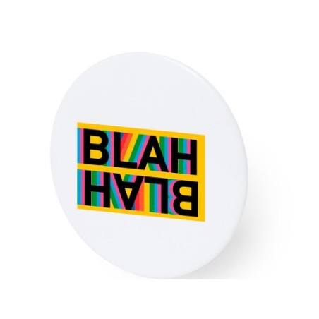 Badge Personnalisable Éco-responsable pour Entreprises - Varek Couleurs : blanc cadeau entreprise pas cher