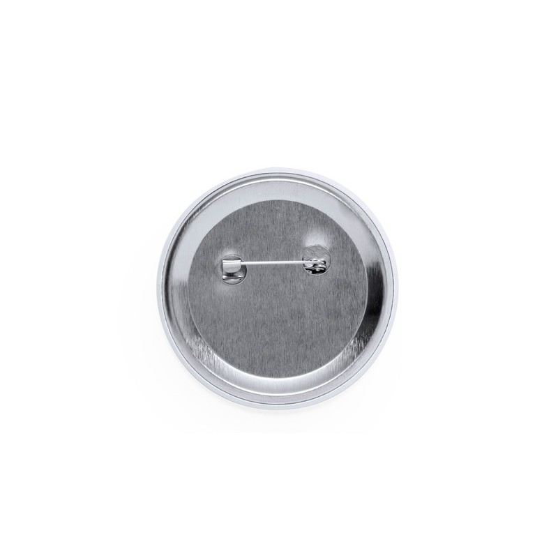 Badge Personnalisable Éco-responsable pour Entreprises - Varek Couleurs : blanc impression haute définition