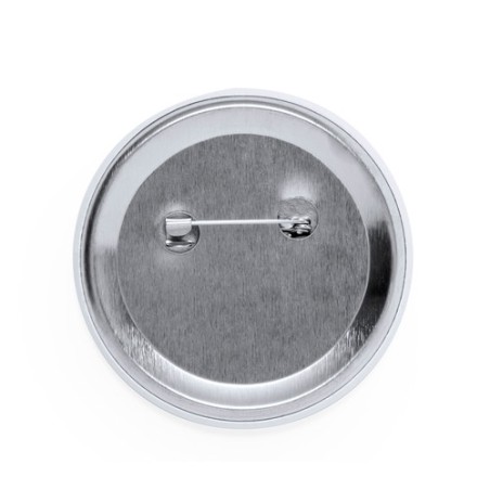 Badge Personnalisable Éco-responsable pour Entreprises - Varek Couleurs : blanc impression haute définition