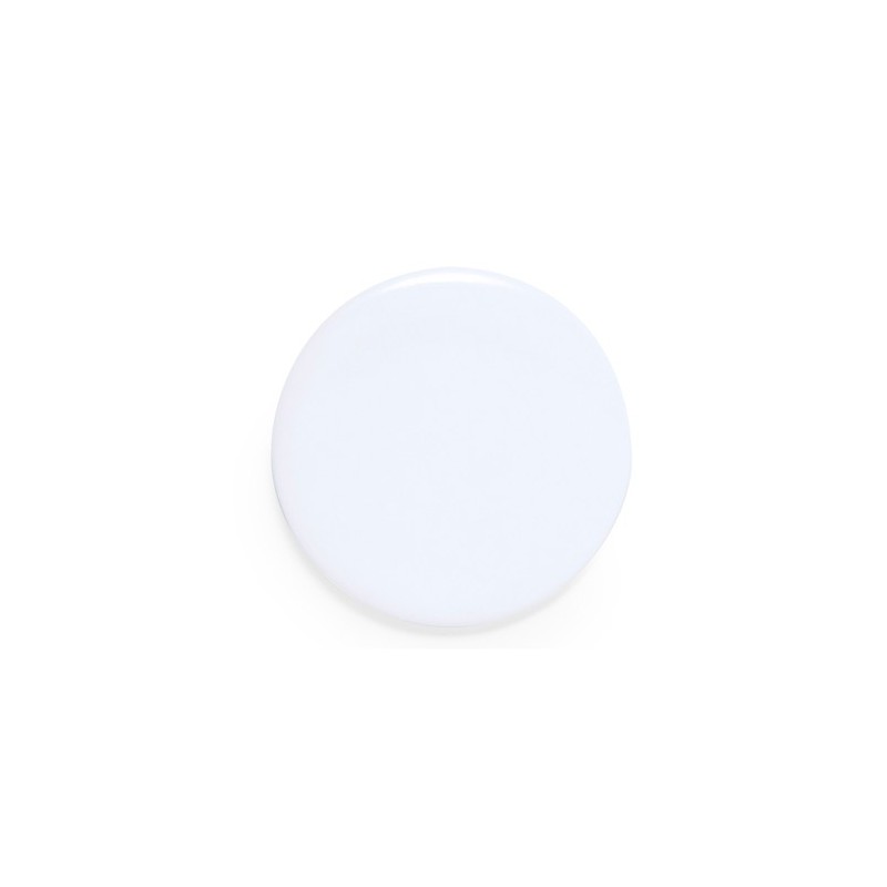 Broche Personnalisée Éco-responsable pour Événements - Suju Couleurs : blanc