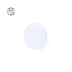 Broche Personnalisée Éco-responsable pour Événements - Suju Couleurs : blanc 2