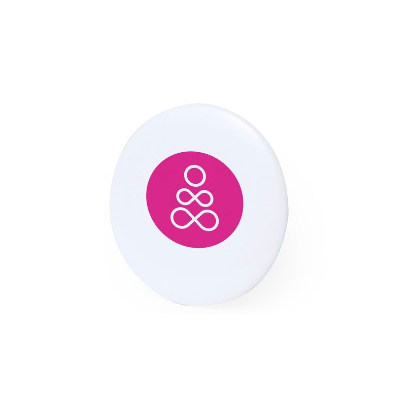 Broche Personnalisée Éco-responsable pour Événements - Suju Couleurs : blanc cadeau entreprise pas cher