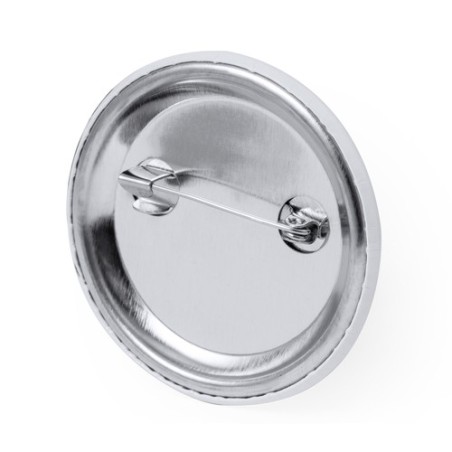 Broche Personnalisée Éco-responsable pour Événements - Suju Couleurs : blanc goodies publicitaire événementiel