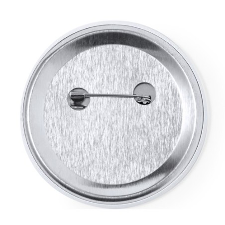 Broche Personnalisée Éco-responsable pour Événements - Suju Couleurs : blanc impression haute définition