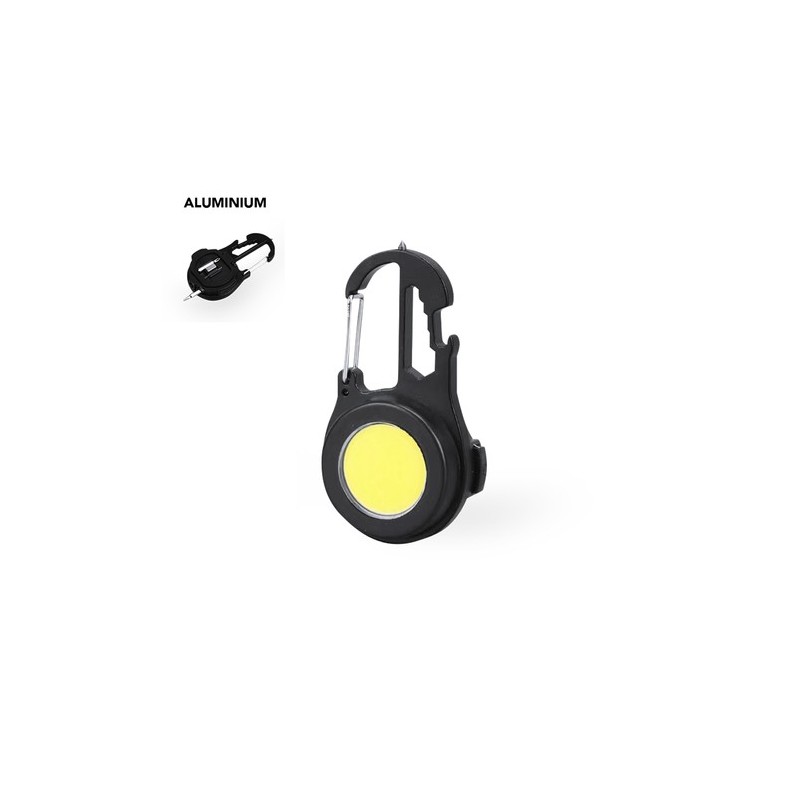 Outil Pratique Multi Éco-responsable Argix Matières : aluminium Couleurs : noir personnalisable avec votre logo