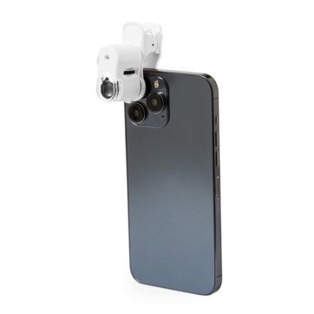 Microscope High-Tech Personnalisé 60X Saganix pas cher Couleurs : blanc marquage laser ultra précis