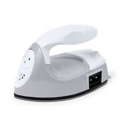 Fer à Repasser Personnalisé Compact et Ergonomique Kiop Couleurs : blanc cadeau entreprise pas cher